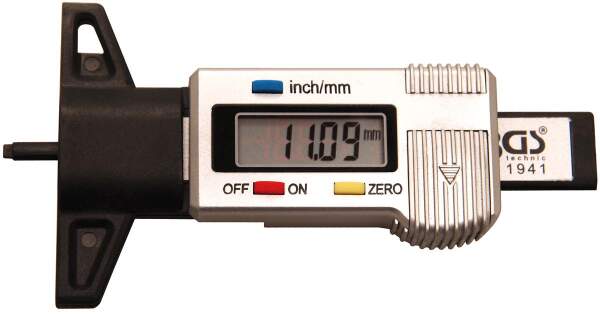 Digital-Reifenprofil-Messschieber | 0 - 28 mm