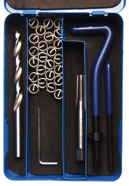 Gewinde-Reparatursatz | M8 x 1,25 | 29-tlg.