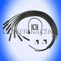 Zündkabel SCHWARZ 8mm Durchmesser Universal...