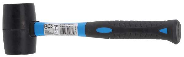 Gummihammer mit Fiberglasstiel | 250 g