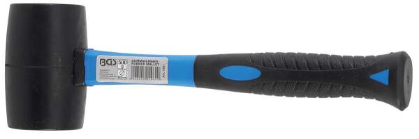 Gummihammer mit Fiberglasstiel | 500 g