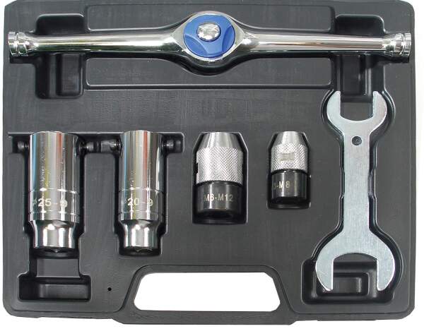 Spannwerkzeug-Satz für Gewindeschneider | 6-tlg.