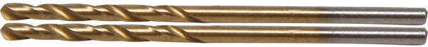 Spiralbohrer | HSS-G | titan-nitriert | 2,0 mm | 2-tlg.