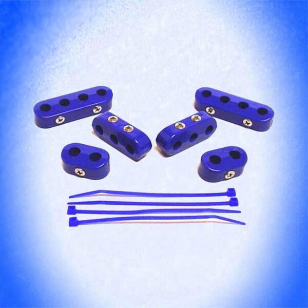Zündkabel ZÜNDKABELHALTER 7-8 mm blau Separierer Klammer Halter V8 8-Zylinder