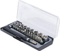 Bit- und Steckschlüssel-/Winkelschrauber-Satz |...