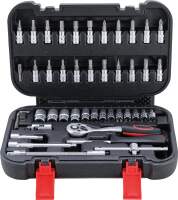 Steckschlüssel-Satz | Antrieb 6,3 mm (1/4") | 46-tlg.