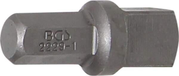 Bit-Knarren-Adapter | Außensechskant 8 mm (5/16") - Außenvierkant 10 mm (3/8") | 30 mm