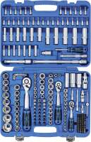 Steckschlüssel-Satz Sechskant | Antrieb 6,3 mm (1/4") / 10 mm (3/8") / 12,5 mm (1/2") | 192-tlg.
