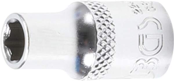 Steckschlüssel-Einsatz Sechskant | Antrieb Innenvierkant 6,3 mm (1/4") | SW 5,5  mm