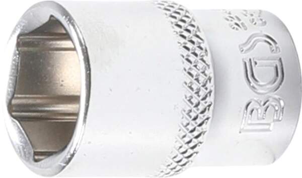 Steckschlüssel-Einsatz Sechskant | Antrieb Innenvierkant  6,3 mm (1/4") | SW 12  mm