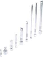 Kippverlängerungs-Satz | 6,3 mm (1/4"), 10 mm (3/8"), 12,5 mm (1/2") | 9-tlg.