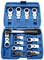 Ratschen-Ringschlüssel-Satz, mit austauschbaren,...