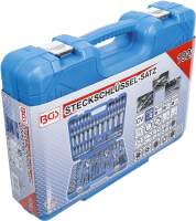 Steckschlüssel-Satz Zwölfkant | Antrieb 6,3 mm (1/4") / 10 mm (3/8") / 12,5 (1/2") | 192-tlg.