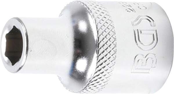 Steckschlüssel-Einsatz Sechskant | Antrieb Innenvierkant 12,5 mm (1/2") | SW 8 mm