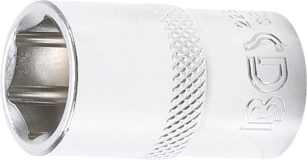Steckschlüssel-Einsatz Sechskant | Antrieb Innenvierkant 12,5 mm (1/2") | SW 15 mm