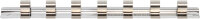 Aufsteckschiene mit 7 Clips | 10 mm (3/8")