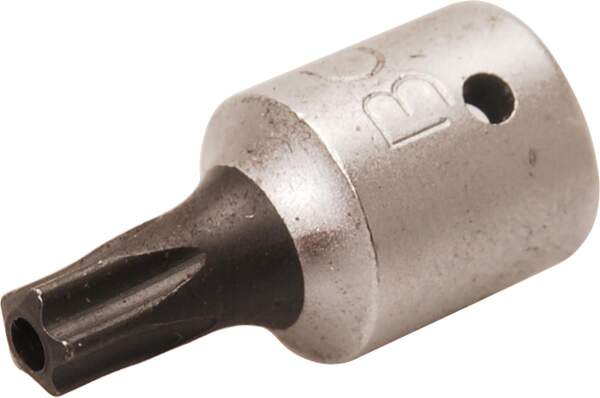 Bit-Einsatz | Antrieb Innenvierkant 6,3 mm (1/4") | TS-Profil (für Torx Plus) mit Bohrung TS27