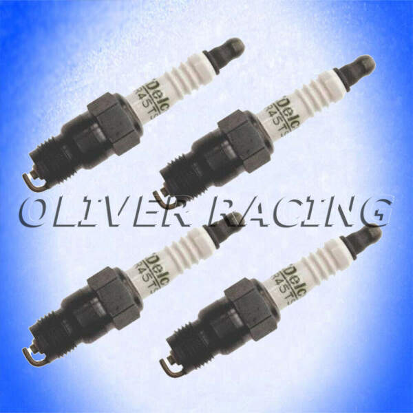4 ZÜNDKERZE ORIGINAL GM AC Delco R45TS Cutlass Firebird K5 Blazer Malibu K10 uvm