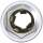 Zündkerzen-Einsatz Sechskant | Antrieb Innenvierkant 12,5 mm (1/2") | SW 18 mm