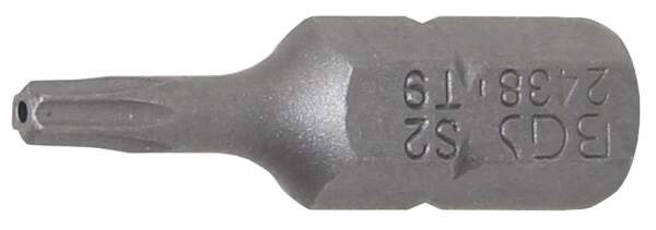 Bit | Antrieb Außensechskant 6,3 mm (1/4") | T-Profil (für Torx) mit Bohrung T9