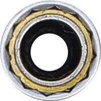 Zündkerzen-Einsatz mit Magnet, Zwölfkant, extra lang | Antrieb Innenvierkant 10 mm (3/8") | SW 14 mm