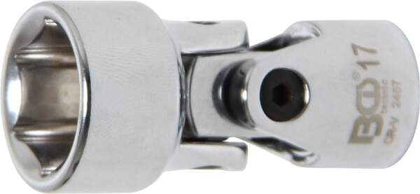 Kardangelenk-Einsatz Sechskant | Antrieb Innenvierkant 10 mm (3/8") | SW 17 mm