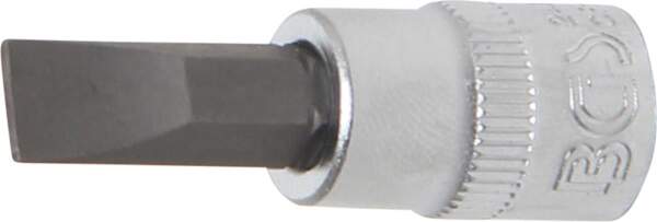 Bit-Einsatz | Antrieb Innenvierkant 6,3 mm (1/4") | Schlitz 7 mm