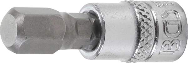Bit-Einsatz | Antrieb Innenvierkant 6,3 mm (1/4") | Innensechskant 8 mm