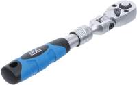 Umschaltknarre, ausziehbar, abwinkelbar | Abtrieb Außenvierkant 6,3 mm (1/4") | 175 - 225 mm