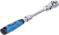 Umschaltknarre, ausziehbar, abwinkelbar | Abtrieb Außenvierkant 6,3 mm (1/4") | 175 - 225 mm