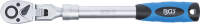 Umschaltknarre, ausziehbar, abwinkelbar | Abtrieb Außenvierkant 12,5 mm (1/2") | 345 - 495 mm