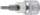 Bit-Einsatz | Antrieb Innenvierkant 10 mm (3/8") | T-Profil (für Torx) T15