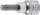 Bit-Einsatz | Antrieb Innenvierkant 10 mm (3/8") | T-Profil (für Torx) T30