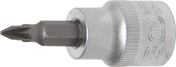 Bit-Einsatz | Antrieb Innenvierkant 10 mm (3/8") | Kreuzschlitz PZ1