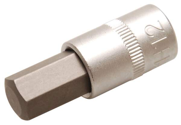 Bit-Einsatz | Antrieb Innenvierkant 10 mm (3/8") | Innensechskant 12 mm