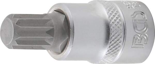 Bit-Einsatz | Antrieb Innenvierkant 10 mm (3/8") | Innenvielzahn (für XZN) M12