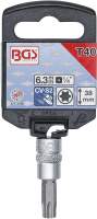 Bit-Einsatz | Antrieb Innenvierkant 6,3 mm (1/4") | T-Profil (für Torx) T40