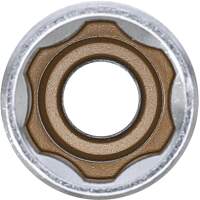 Steckschlüssel-Einsatz Super Lock, tief | Antrieb Innenvierkant 10 mm (3/8") | SW 13 mm
