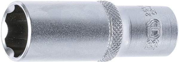 Steckschlüssel-Einsatz Super Lock, tief | Antrieb Innenvierkant 10 mm (3/8") | SW 16 mm