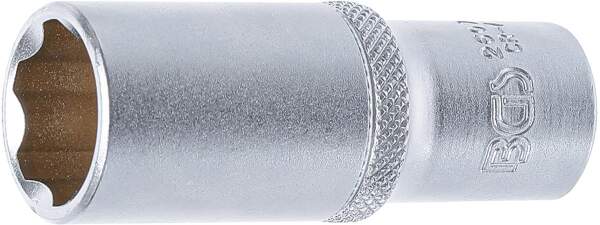 Steckschlüssel-Einsatz Super Lock, tief | Antrieb Innenvierkant 10 mm (3/8") | SW 17 mm