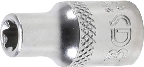 Steckschlüssel-Einsatz | E-Profil | Antrieb Innenvierkant 6,3 mm (1/4") | SW E6