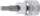 Bit-Einsatz | Antrieb Innenvierkant 10 mm (3/8") | Innensechskant 3/16"