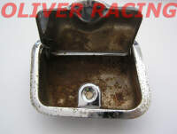 Armlehne hinten links schwarz mit Aschenbecher Chrom Opel Rekord A 63 64 65 66