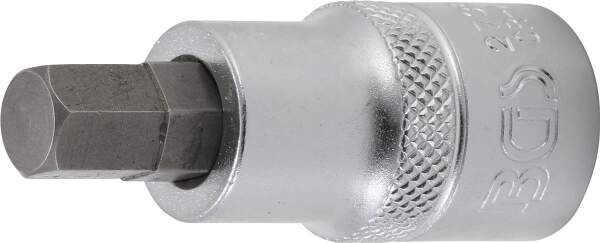 Bit-Einsatz | Länge 55 mm | Antrieb Innenvierkant 12,5 mm (1/2") | Innensechskant 3/8"