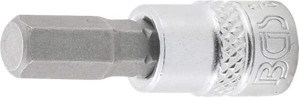 Bit-Einsatz | Antrieb Innenvierkant 6,3 mm (1/4") | Innensechskant 9/32"