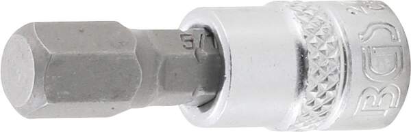 Bit-Einsatz | Antrieb Innenvierkant 6,3 mm (1/4") | Innensechskant 5/16"