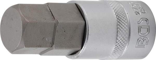 Bit-Einsatz | Länge 70 mm | Antrieb Innenvierkant 12,5 mm (1/2") | Innensechskant 13/16"