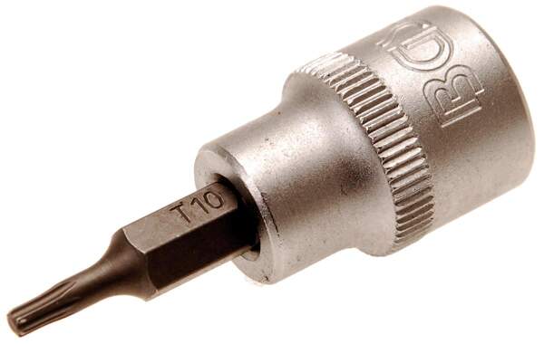 Bit-Einsatz | Antrieb Innenvierkant 10 mm (3/8") | T-Profil (für Torx) T10