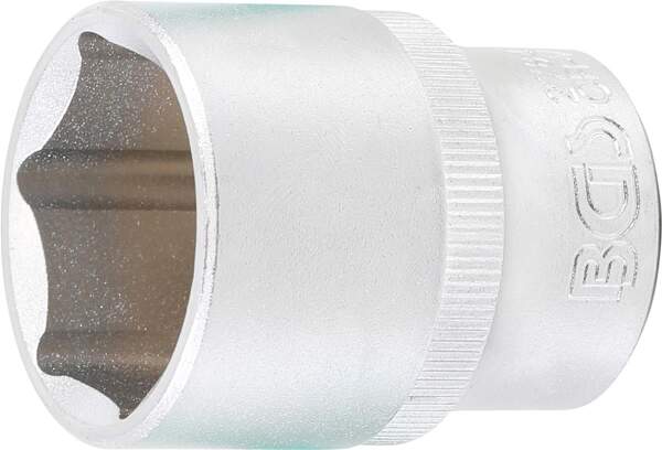 Steckschlüssel-Einsatz Sechskant | Antrieb Innenvierkant 12,5 mm (1/2") | SW 1.1/16"