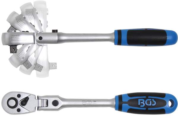 Gelenkknarre, arretierbar | Abtrieb Außenvierkant 10 mm (3/8")